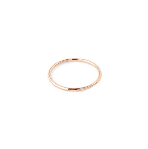 Rose Gold-Filled Simple Stacking Ring