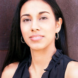 Anjou Beaded Hoop Earrings