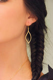 Asymmetrical Teardrop Earrings