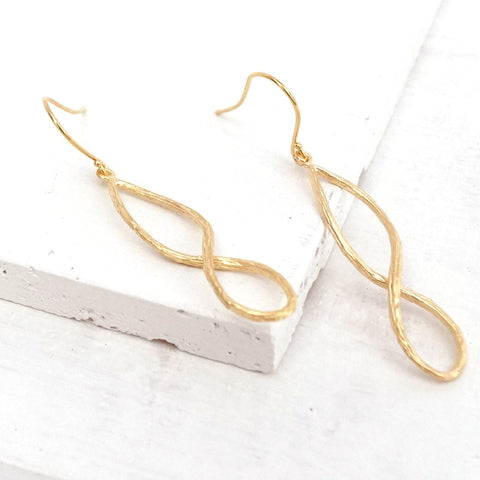 Infinity Figure Eight Earrings