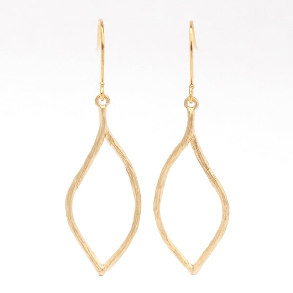 Asymmetrical Teardrop Earrings