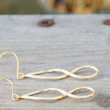 Infinity Figure Eight Earrings