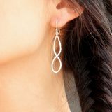 Infinity Figure Eight Earrings
