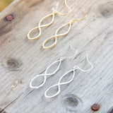Infinity Figure Eight Earrings