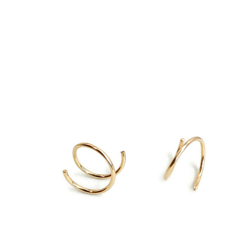 Twist Hoop Earrings