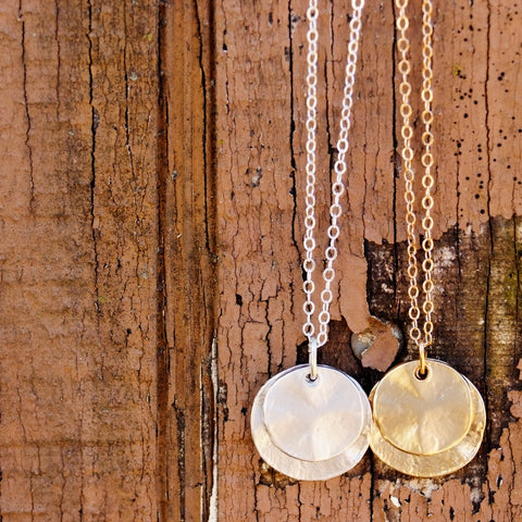 Layered Round Necklace - Large